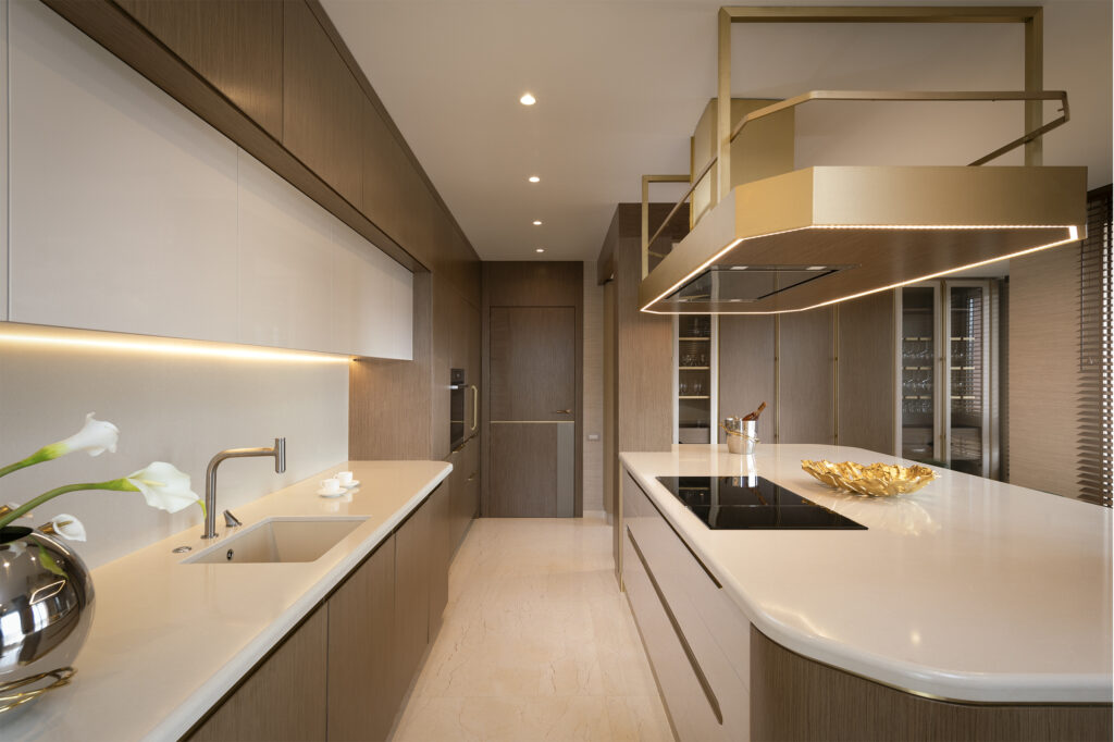 luxury interior design – kitchen combining style and functionality